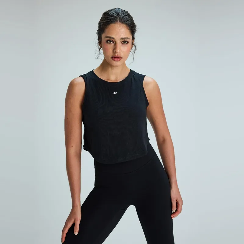 JOYFITTERS - Polera Sin Manga Algodón Mujer Joyfitters