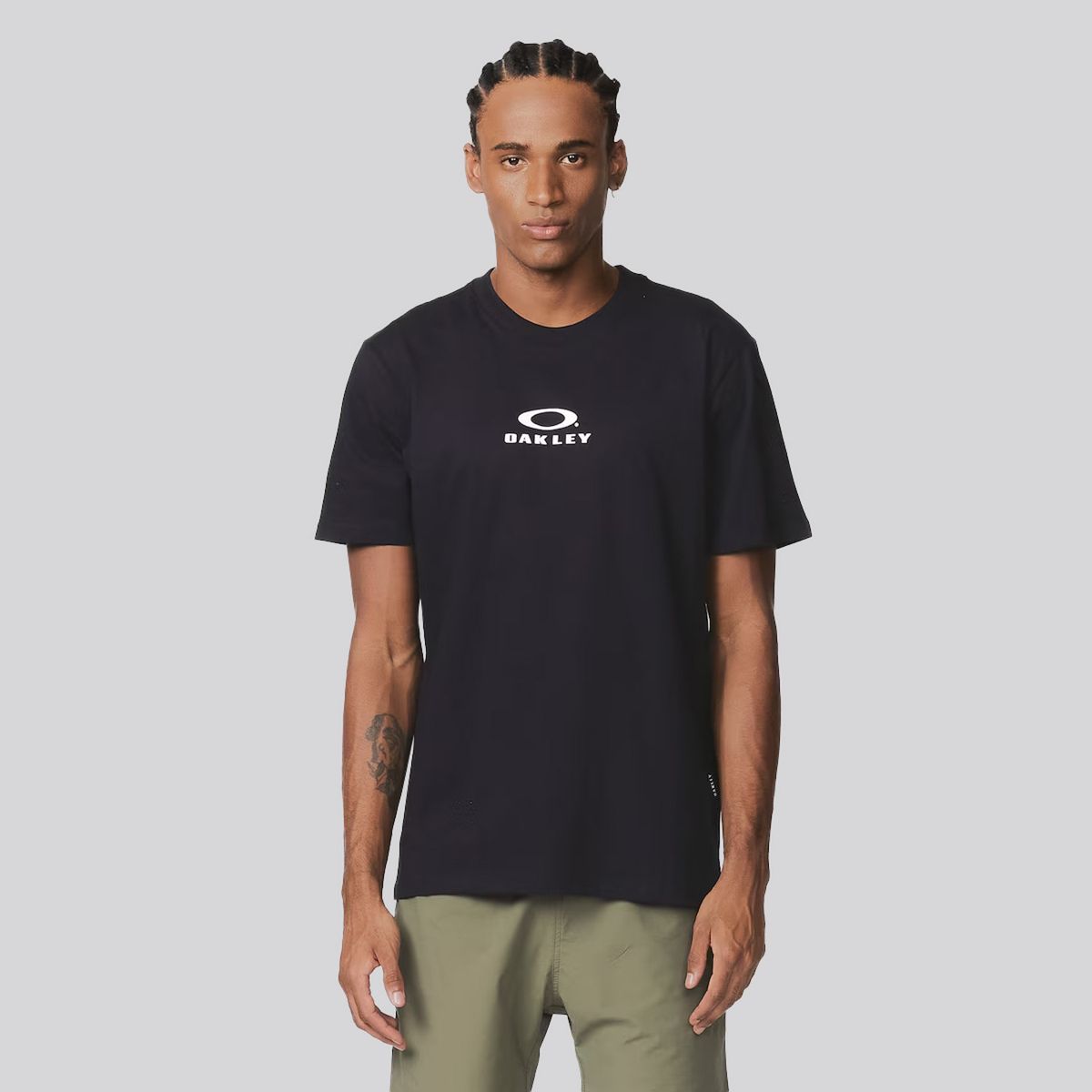 OAKLEY - Polera Manga Corta Algodón Hombre Oakley