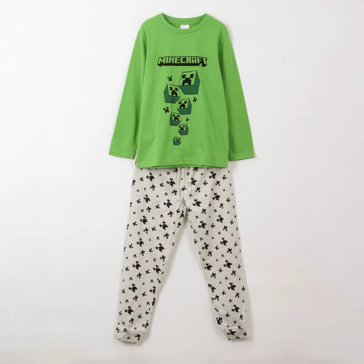 MINECRAFT - Pijama Niño Algodón 2 Piezas Minecraft
