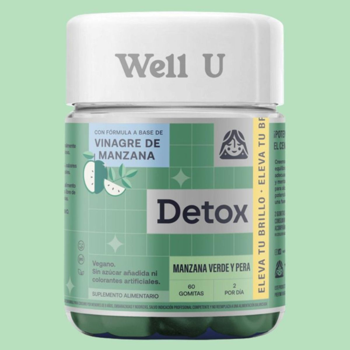 WELL U - Vinagre De Manzana Vit B12