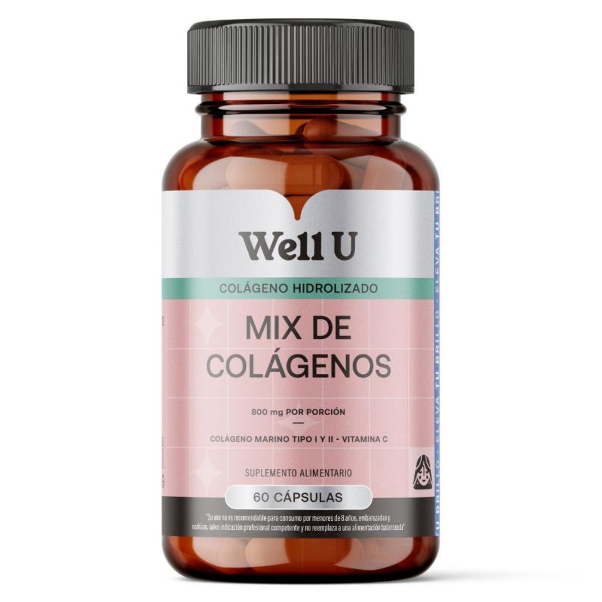 WELL U - Colageno Marino 12 Vit C