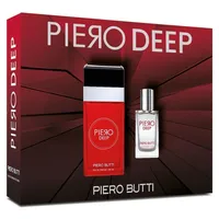Set Perfume Hombre Piero Deep EDP 100Ml + 30Ml