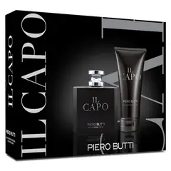 PIERO BUTTI - Set Perfume Hombre Il Capo EDP 100 Ml + Balm 75 Ml