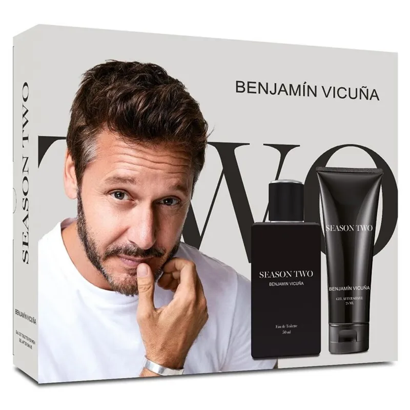 BENJAMIN - Set Perfume Hombre Season Two EDT 50Ml + Balm 75Ml Benjamin Vicuña