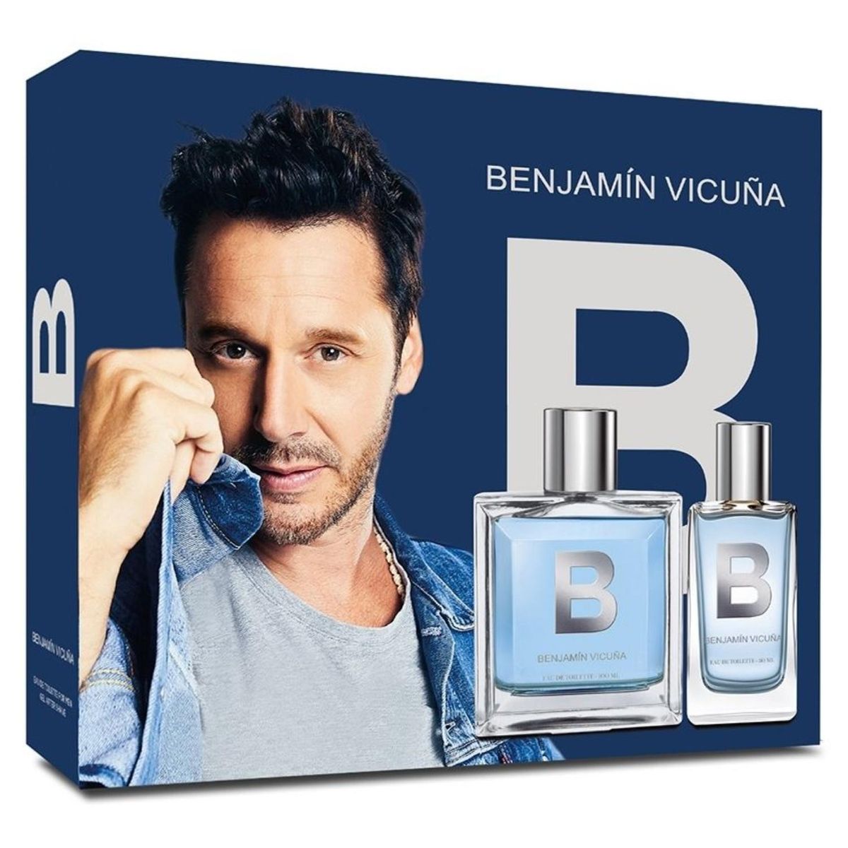 BENJAMIN - Set Perfume Hombre Benjamin Vicuña EDT 100 Ml + 30 Ml Benjamin