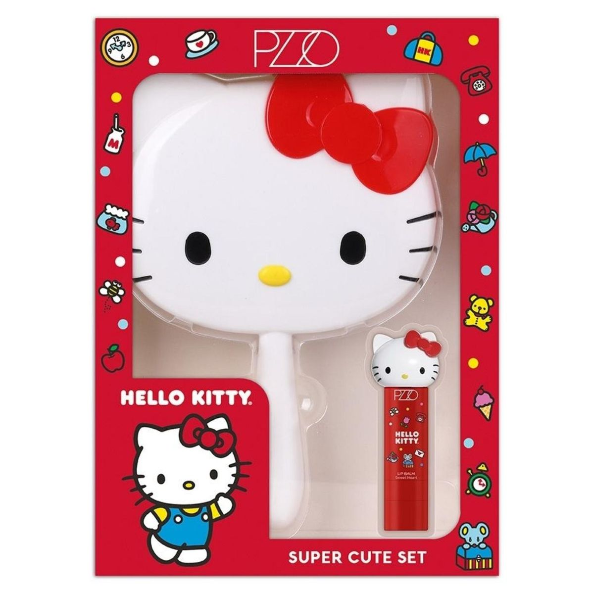 PETRIZZIO - Set Lip Balm + Espejo Hello Kitty Petrizzio