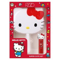 Set Lip Balm + Espejo Hello Kitty