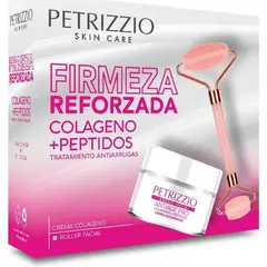 PETRIZZIO - Estuche Antiage Pro Colágeno Péptidos Crema + Roller Antiedad 50 G
