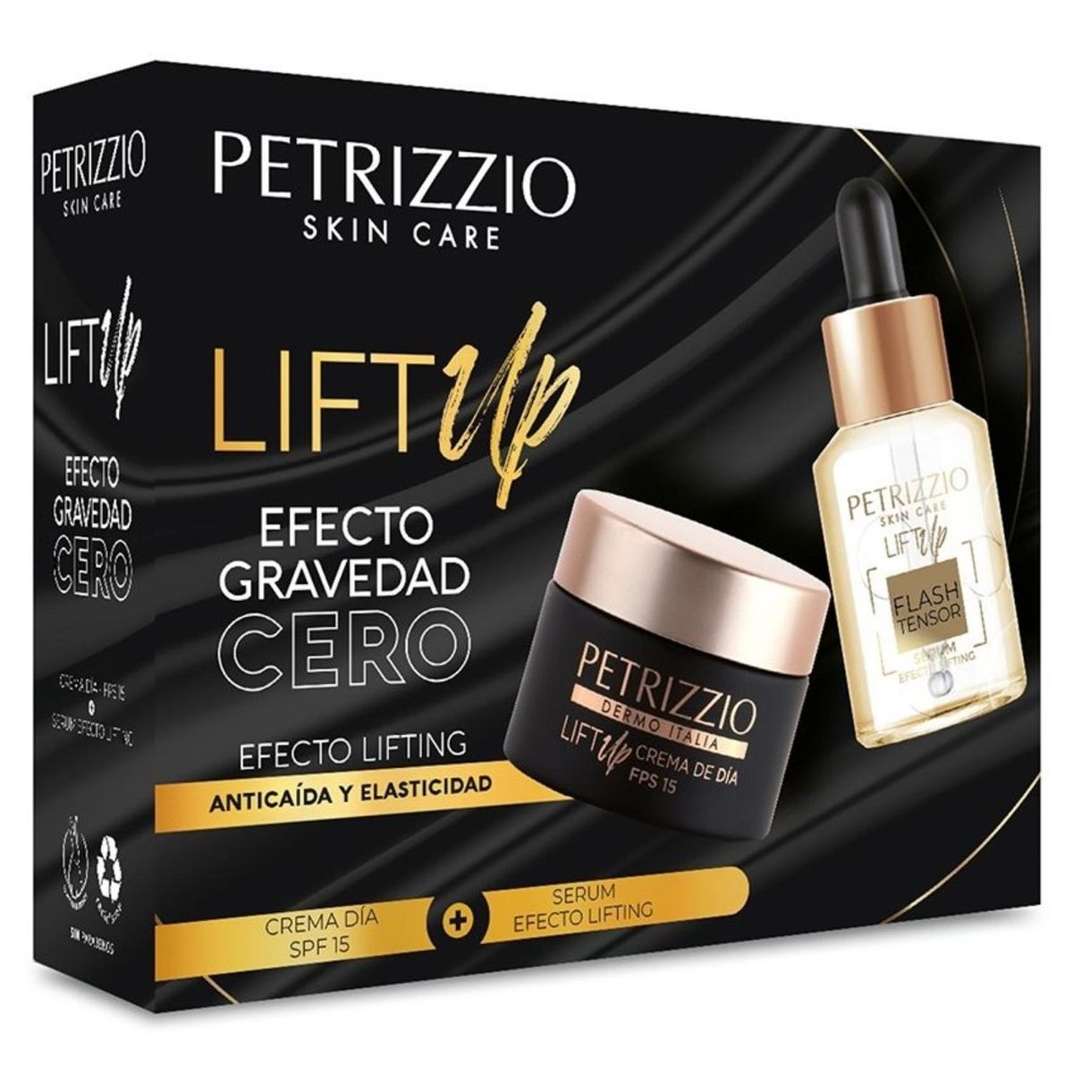 PETRIZZIO - Estuche Crema De Día + Serum Lift Up Antiedad 50 Gr 28 Ml Petrizzio