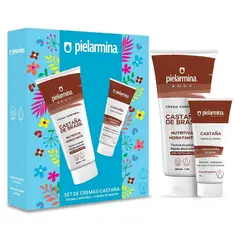 PIELARMINA - Set Cremas Castaño Manos + Cuerpo