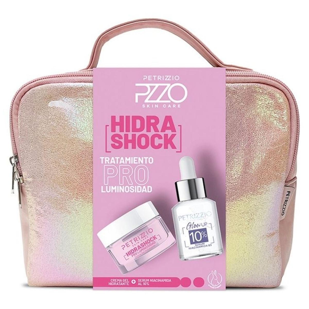 PETRIZZIO - Maleta Hidra Shock Crema Gel Hidratante + Serum Niacinamida al 10% Petrizzio