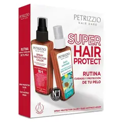 PETRIZZIO - Estuche Oleo Antifrizz Argán + Protector Calor