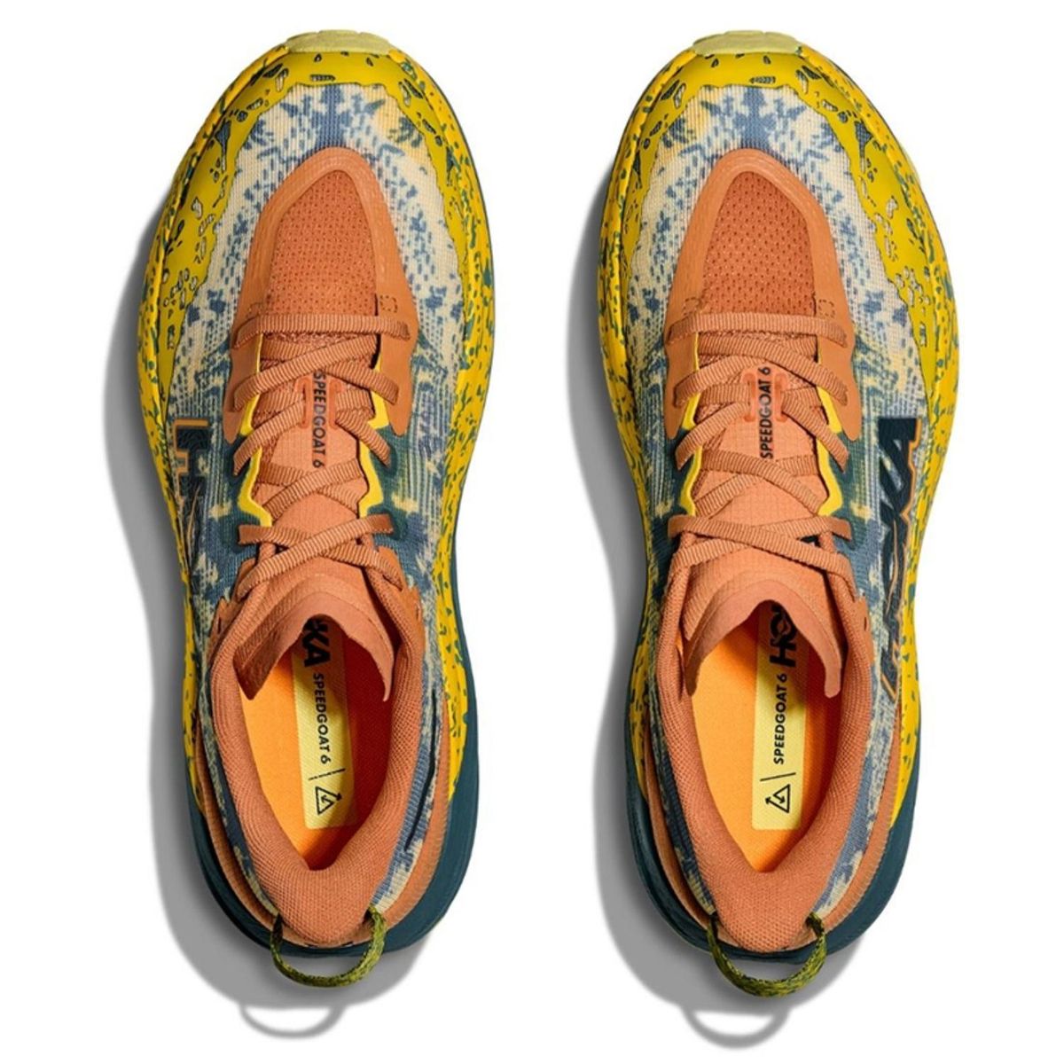 HOKA - Speedgoat 6 H Zapatilla Deportiva Running Hombre Amarillo Hoka