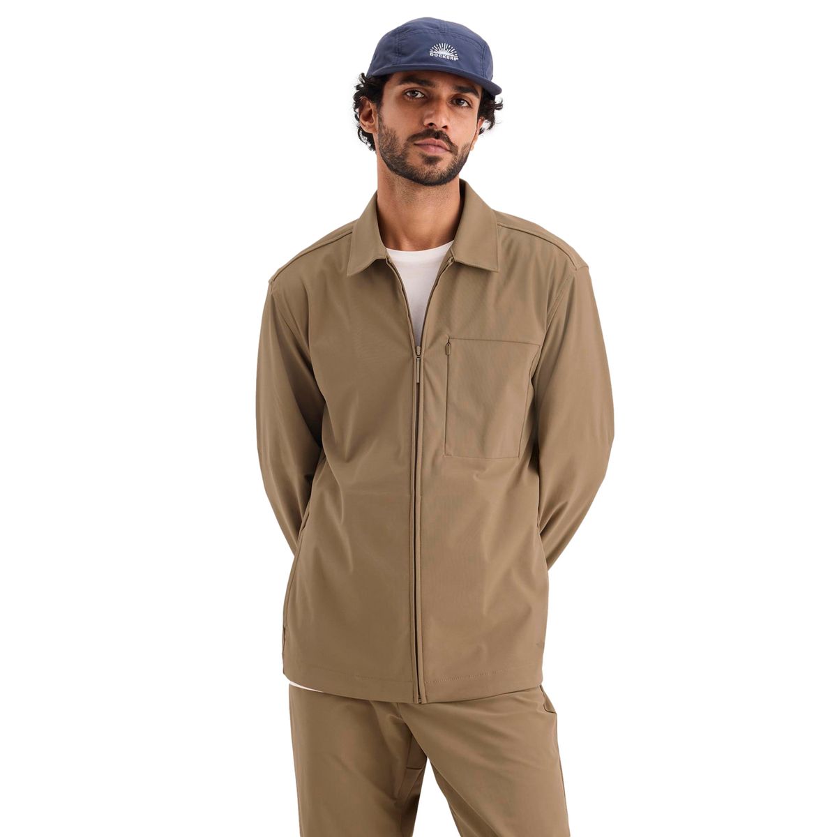 DOCKERS - Camisa Manga Larga Algodón Hombre Dockers