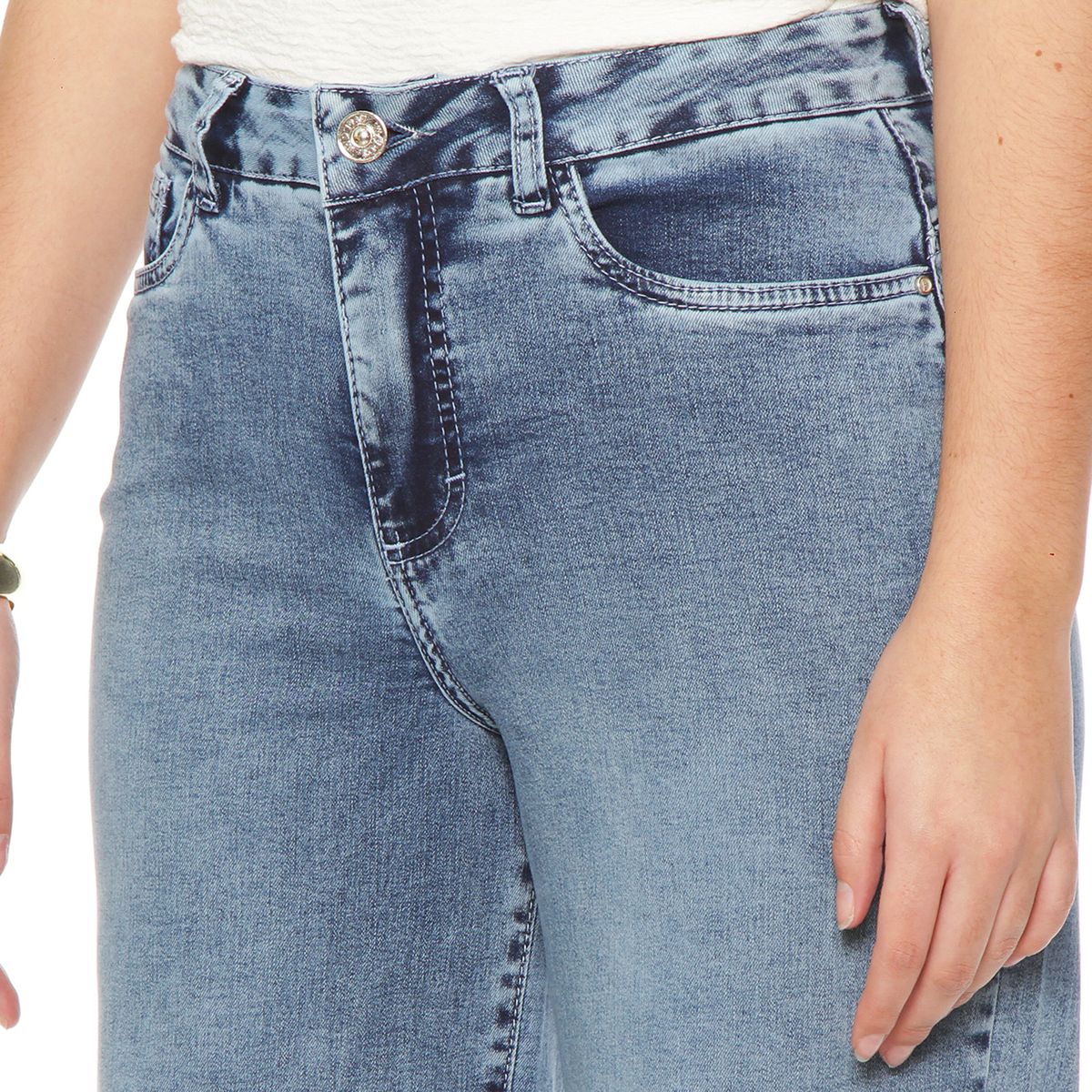 WADOS - Jeans Wide Leg Tiro Alto Mujer Wados