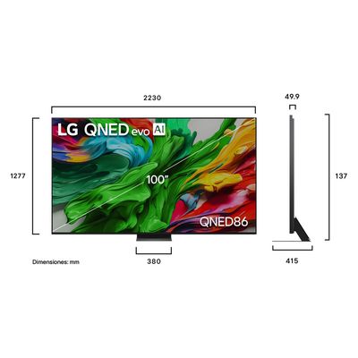 Imagen 2 del producto Smart TV QNED 100"" 4K UHD AI QNED86 2025 + Magic Remote