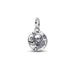 PANDORA - Charm Medallón Calavera Mujer