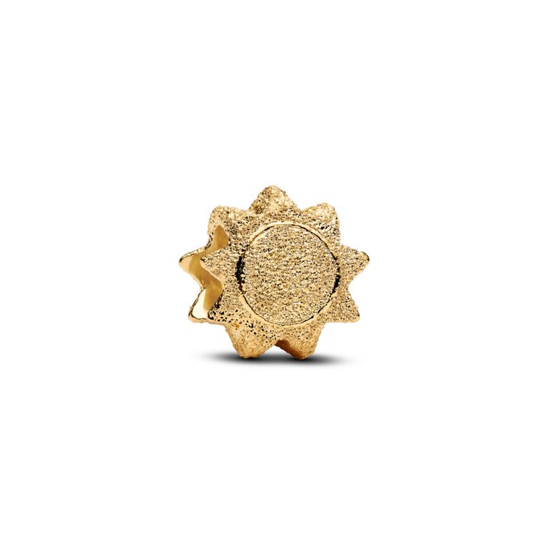 Mini Charm Sol Con Textura Mujer