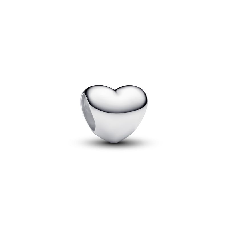 PANDORA - Mini Charm Corazón Plateado Mujer Pandora