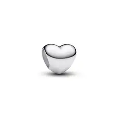 PANDORA - Mini Charm Corazón Plateado Mujer