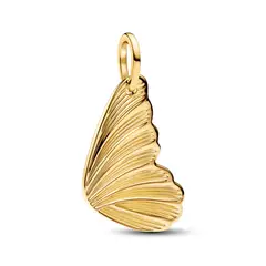 PANDORA - Colgante Etiqueta De Ala De Mariposa Grabable