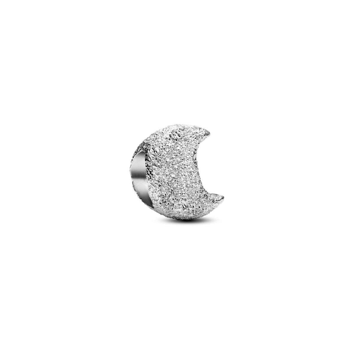 PANDORA - Mini Charm Luna Con Textura Mujer Pandora