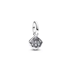 PANDORA - Mini Charm Colgante De Concha Brillante Mujer
