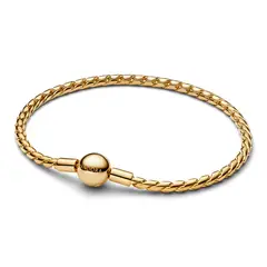 PANDORA - Brazalete Cadena Trenzada Mujer