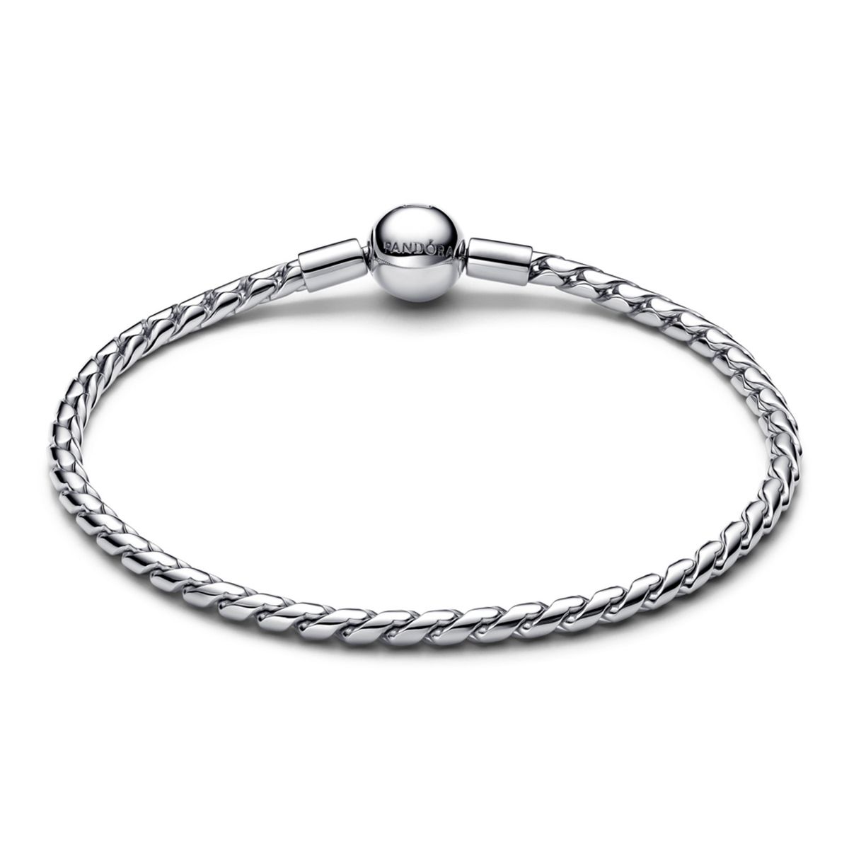 PANDORA - Brazalete Cadena Trenzada Mujer Pandora