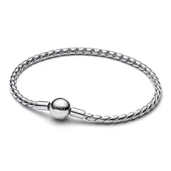 PANDORA - Brazalete Cadena Trenzada Mujer