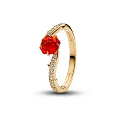 PANDORA - Anillo Bañado en Oro Mujer