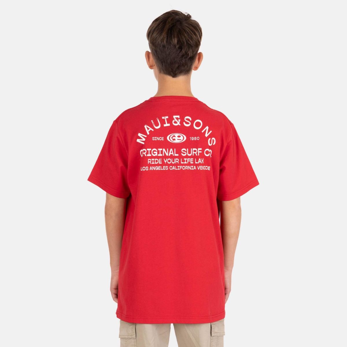 MAUI AND SONS - Poleras Manga Corta Algodón Niño Maui And Sons