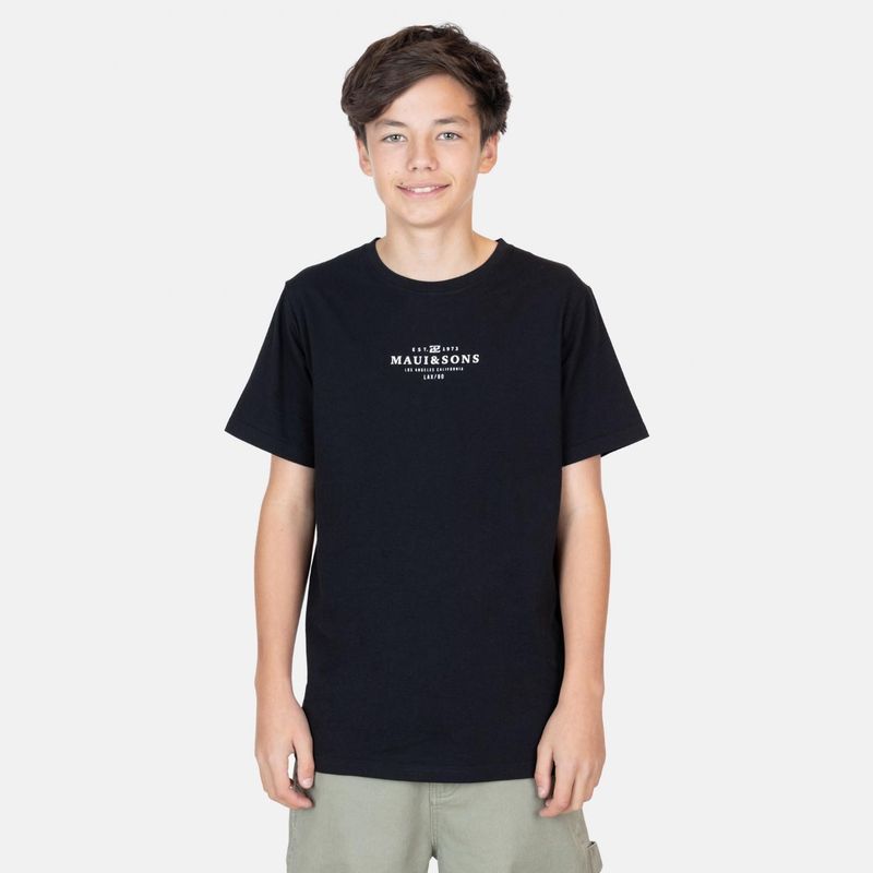 MAUI AND SONS - Poleras Manga Corta Algodón Niño Maui And Sons