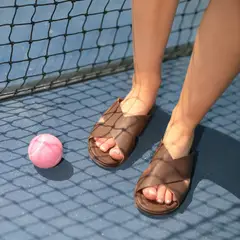 RAINDOOR - Sandalia Mujer Café