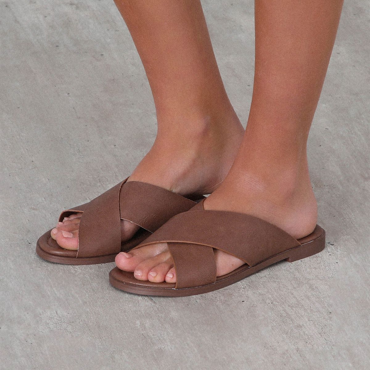 RAINDOOR - Sandalia Mujer Café Raindoor