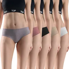 TOP - Pack Pantaletas Mujer Algodón