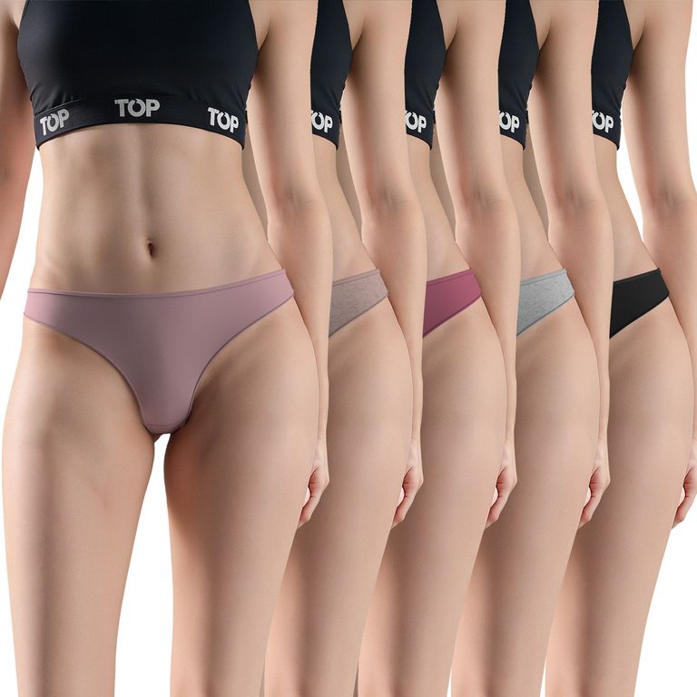 Pack de 5 Colaless Corte Laser Mujer