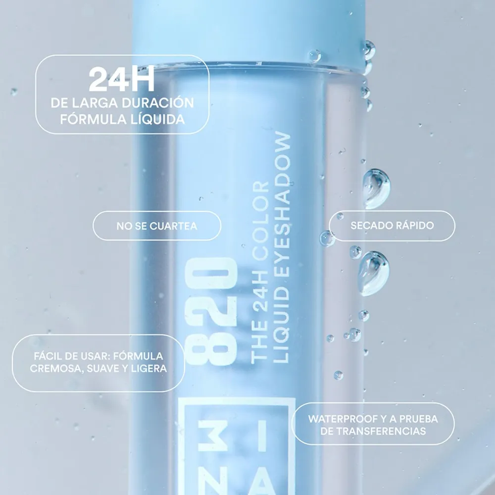 3Ina The 24H Color Liquid Eyeshadow 720, foto 3