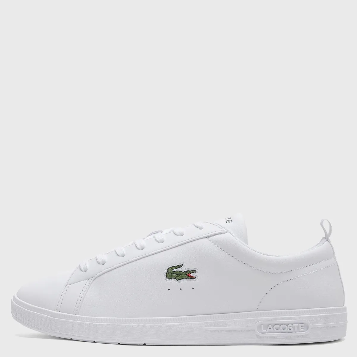 LACOSTE - Carna Zapatilla Urbana Hombre Cuero Blanca Lacoste