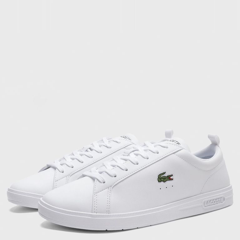 LACOSTE Carna Zapatilla Urbana Hombre Cuero Blanca