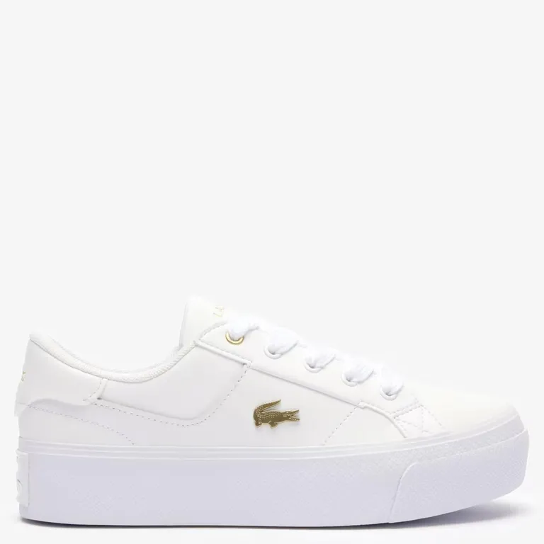 LACOSTE Ziane Zapatilla Urbana Mujer Cuero Blanca
