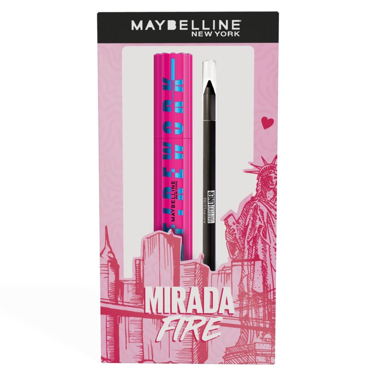 MAYBELLINE - Firework + Tattoo Gel Maybelline