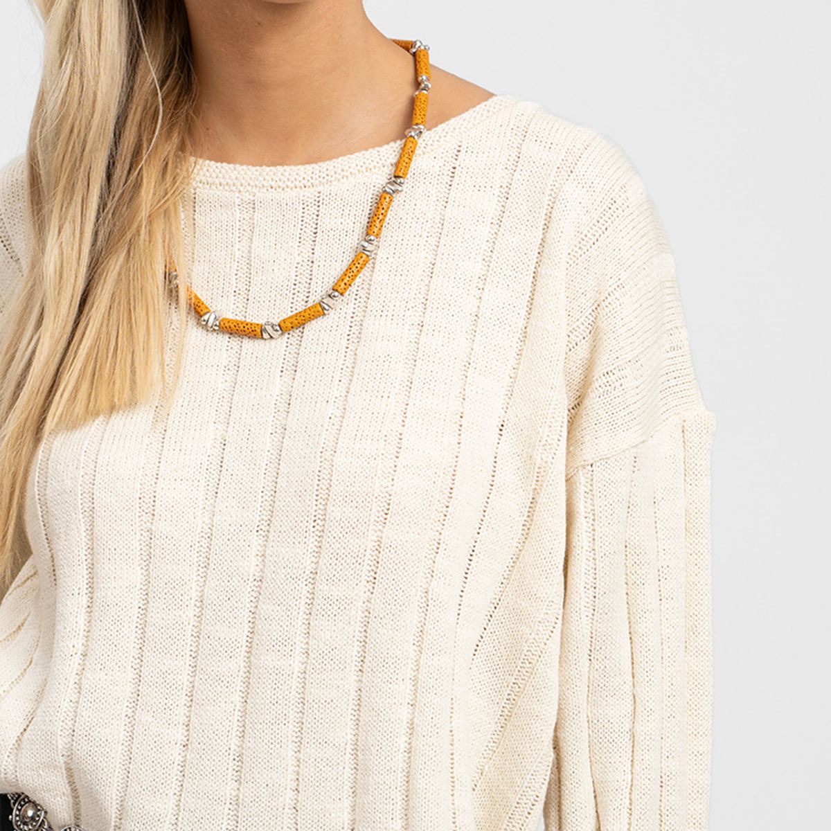 LOLITA POCKET - Chaleco Orebro Crudo Mujer Lolita Pocket