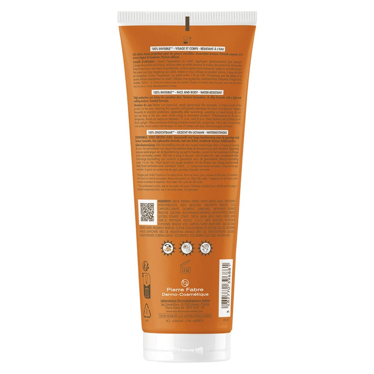 AVENE - Loción Solar SPF 50 250Ml Avene