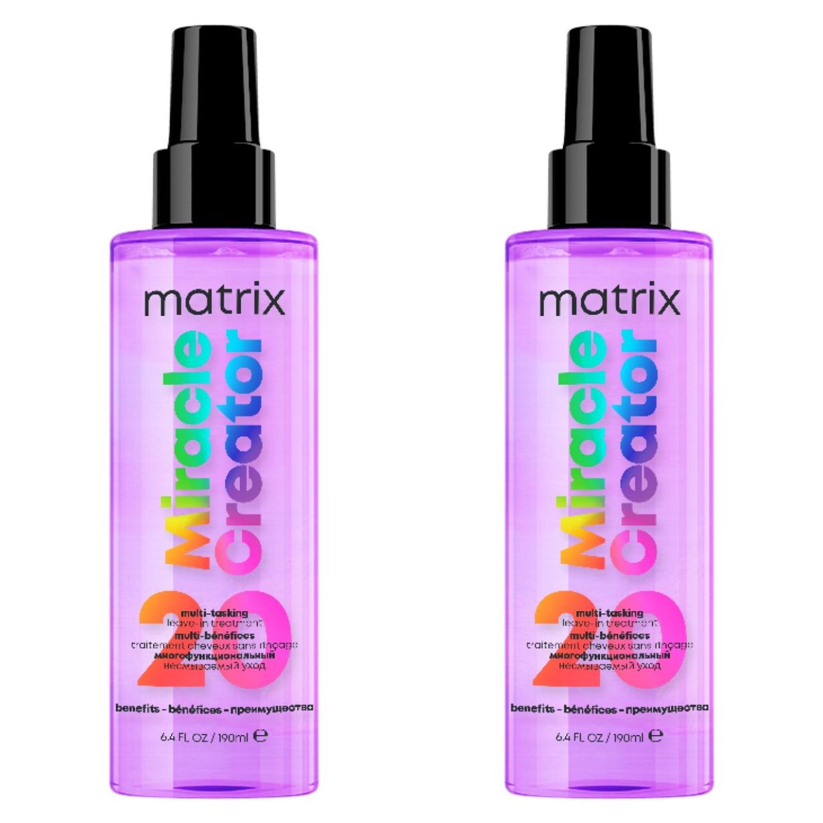MATRIX - Duo Tratamiento Multi-Beneficios Spray Leave-In 190ml Miracle Creator Matrix