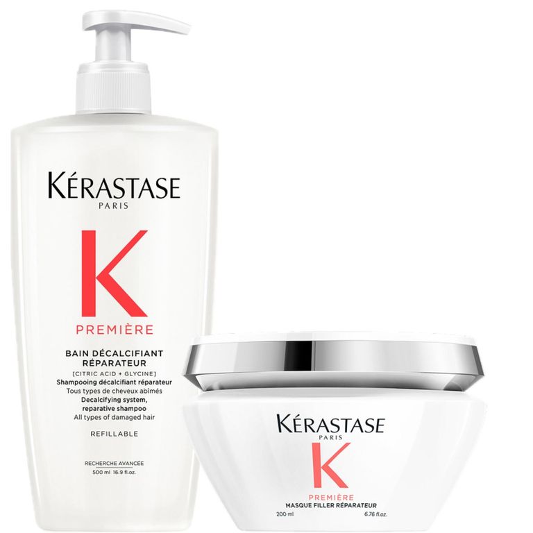 KERASTASE Set Reparador Descalcificante Shampoo 500Ml + Máscara