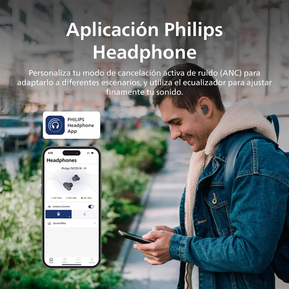 Philips TAT3509 Gris, foto 10