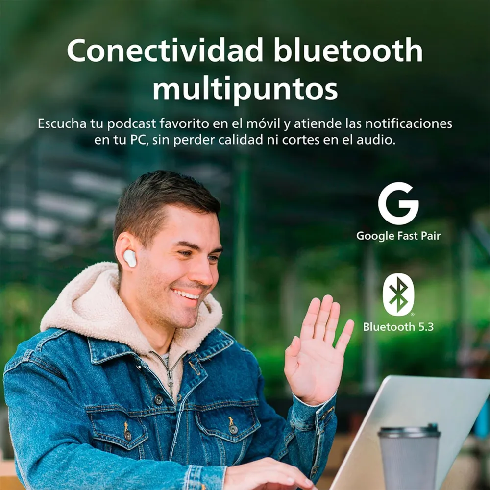 Philips TAT3509 Blanco, foto 5