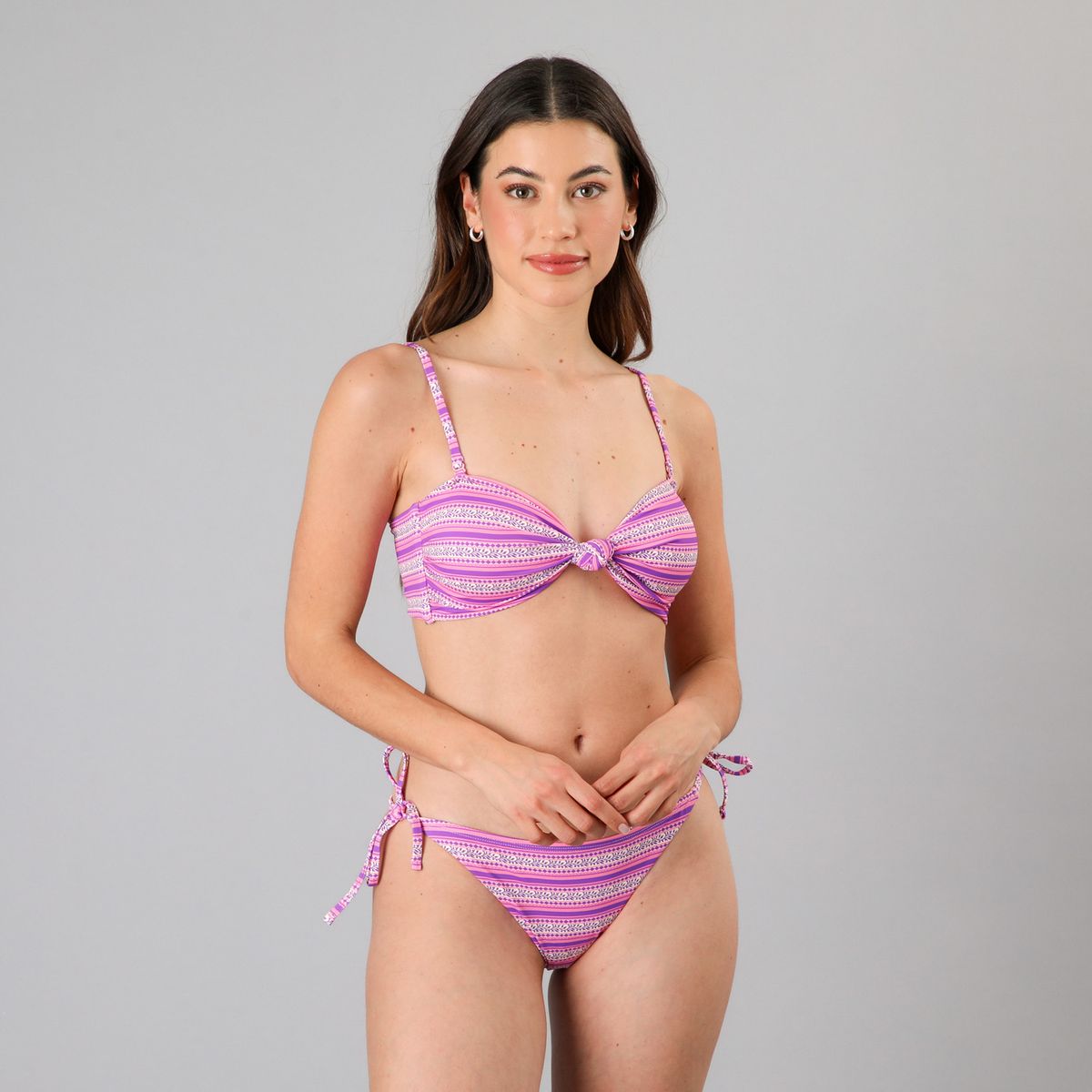 FLORES - Top Bandeau Mujer Flores