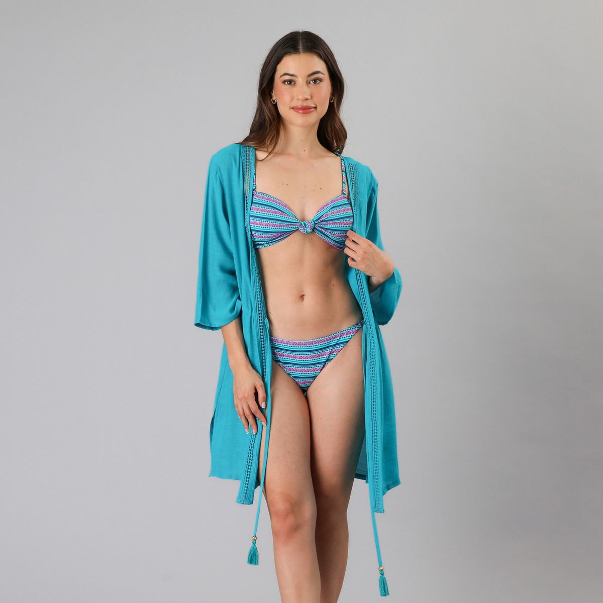 FLORES - Salida De Baño Aplicación Mujer Flores